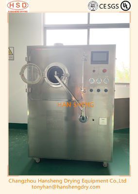 Máquina de capa de la película de la tableta del laboratorio 5KG del control del PLC