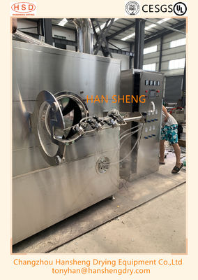 Ninguna máquina de capa farmacéutica muerta de la esquina 3RPM 2.2KW