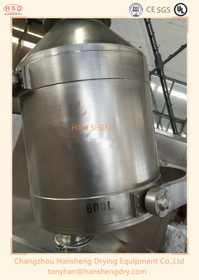 Espejo que pule el mezclador tridimensional de 800 litros
