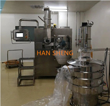 Máquina farmacéutica del granulador del control GZL 500 del GMP PCL
