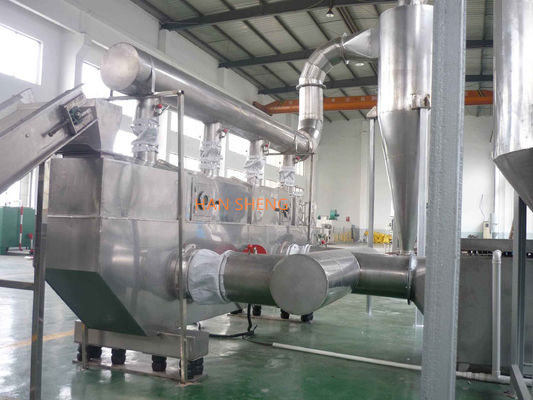 Secador farmacéutico horizontal continuo de la cama flúida