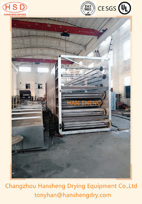 El transportador industrial Mesh Belt Systems Dryer Machine para el cáñamo fresco sale de desecación