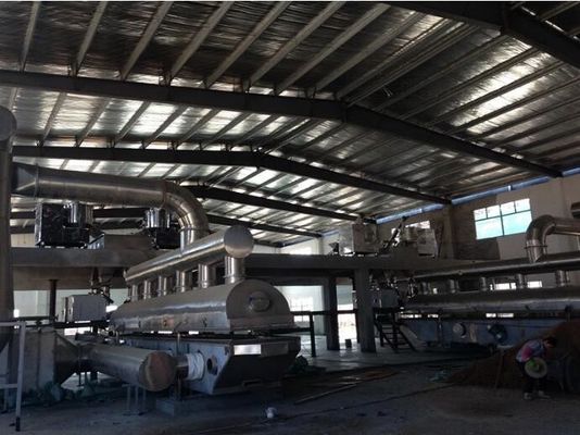 Secador vibratorio de la cama flúida de ZLG para la industria alimentaria