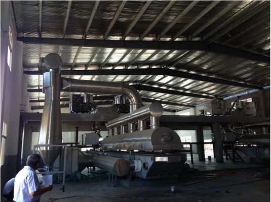 Secador vibratorio de la cama flúida de ZLG para la industria alimentaria
