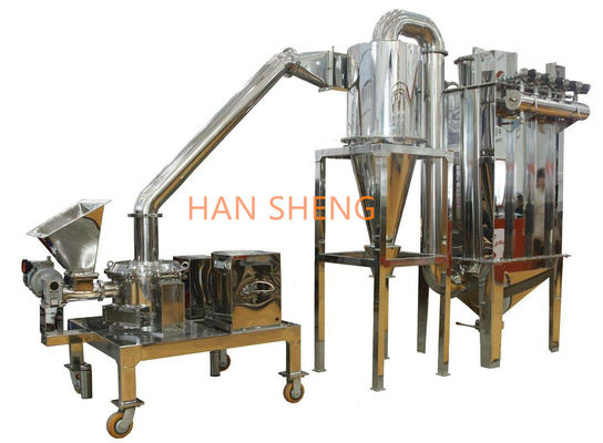 Ninguna producción 500kgh Herb Fine Powder Crusher del polvo