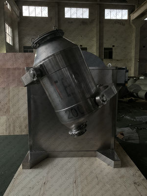 Mezclador tridimensional del polvo 1200kg del ingrediente alimentario