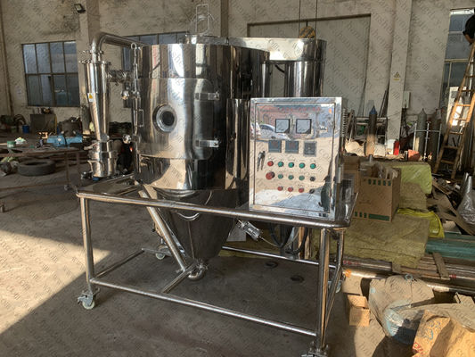 Secador de espray centrífugo de 9KW 5kg/H para la harina Konjac