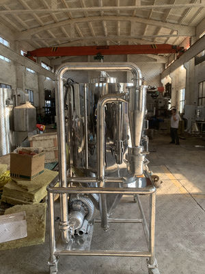 Secador de espray centrífugo de 9KW 5kg/H para la harina Konjac