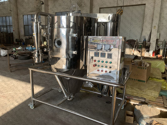 Secador de espray centrífugo de 9KW 5kg/H para la harina Konjac