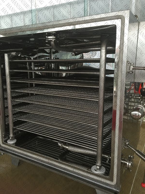 Vacío de acero inoxidable Tray Dryer de la calefacción de vapor