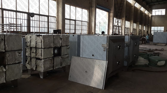 Vacío de acero inoxidable Tray Dryer de la calefacción de vapor