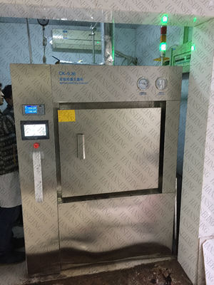 Autoclave de acero inoxidable de la prueba de escape del vapor de la ampolla del GMP