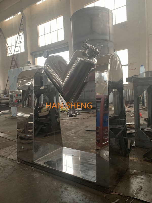 Pequeño tipo licuadoras giratorias de V con Vacuumize en industria alimentaria química farmacéutica de los proveedores de China para el RD