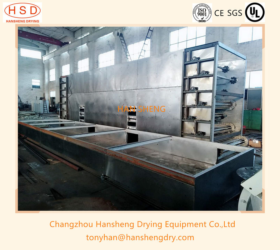 El transportador industrial Mesh Belt Systems Dryer Machine para el cáñamo fresco sale de desecación